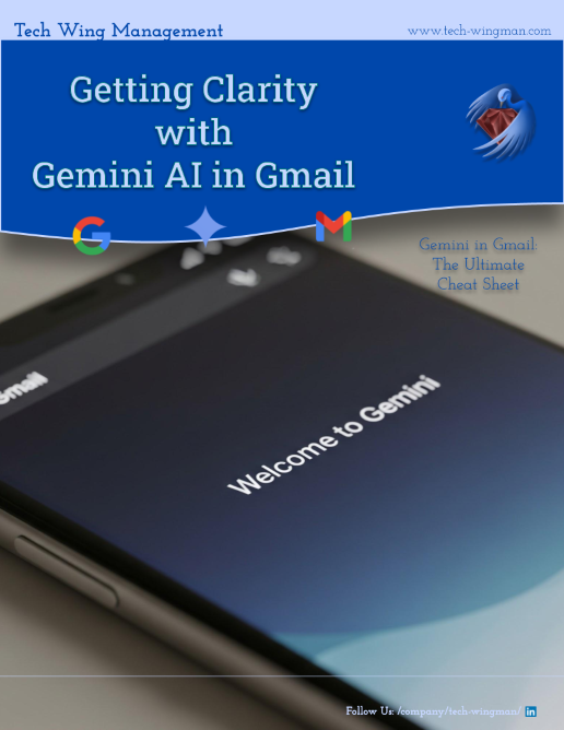 Gemini in Gmail Cheat Sheet